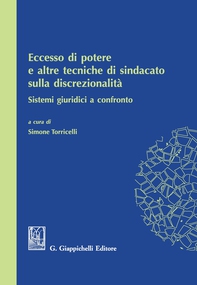 Eccesso di potere e altre tecniche di sindacato sulla discrezionalità - Librerie.coop Eccesso di potere e altre tecniche di sindacato sulla discrezionalità - Librerie.coop