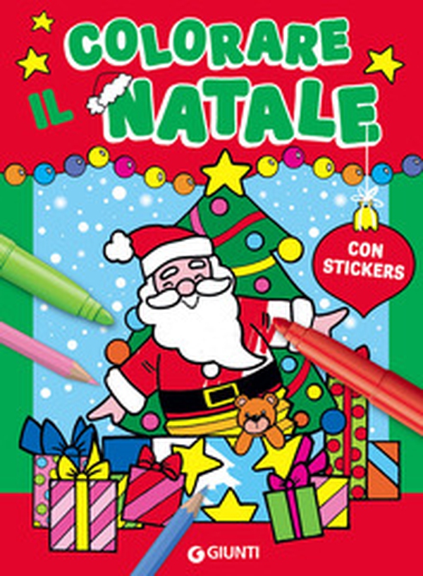 Colorare il Natale. Con adesivi - Librerie.coop Colorare il Natale. Con adesivi - Librerie.coop