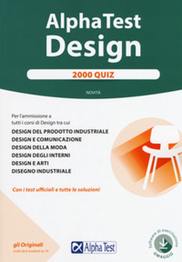 Alpha Test. Design. 2000 quiz - Librerie.coop Alpha Test. Design. 2000 quiz - Librerie.coop