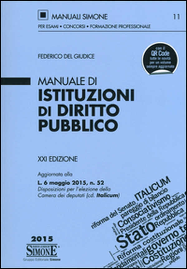 Manuale di istituzioni di diritto pubblico - Librerie.coop Manuale di istituzioni di diritto pubblico - Librerie.coop