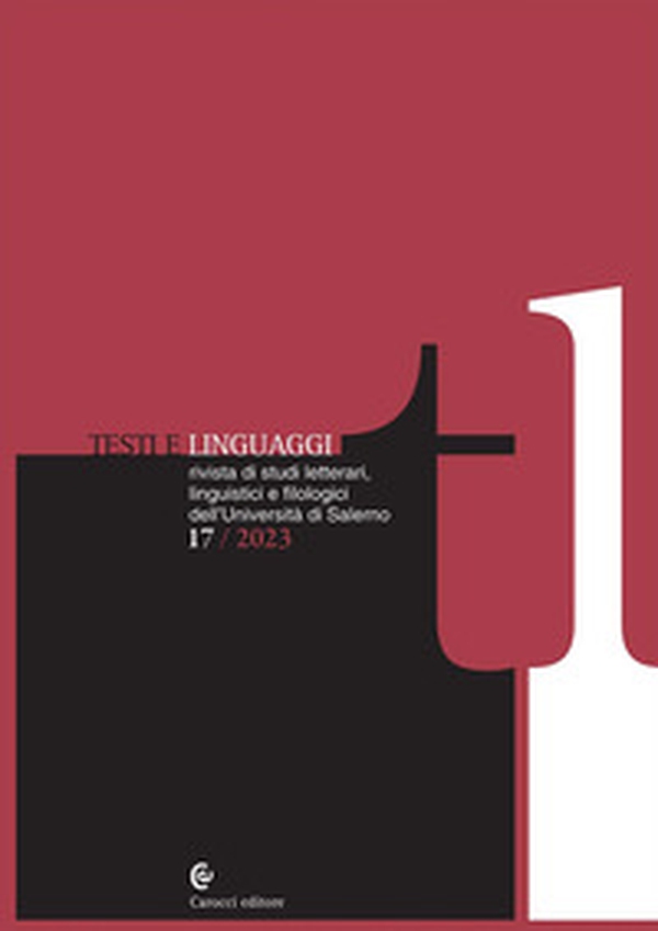 Testi e linguaggi - Vol. 17 - Librerie.coop Testi e linguaggi - Vol. 17 - Librerie.coop