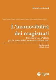 L'inamovibilità dei magistrati - Librerie.coop