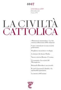 La Civiltà Cattolica n. 4047 - Librerie.coop