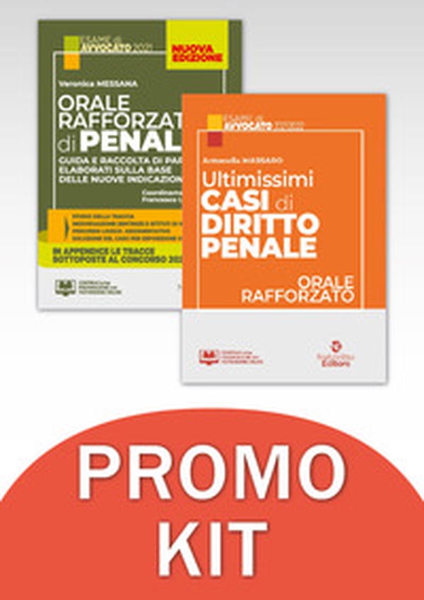 Speciale orale rafforzato 2022. Kit orale rafforzato di penale. Guida e raccolta di pareri elaborati sulla base delle nuove indicazioni-Ultimissimi casi di diritto penale. Orale rafforzato esame avvocato 2021/2022 - Librerie.coop Speciale orale rafforzato 2022. Kit orale rafforzato di penale. Guida e raccolta di pareri elaborati sulla base delle nuove indicazioni-Ultimissimi casi di diritto penale. Orale rafforzato esame avvocato 2021/2022 - Librerie.coop