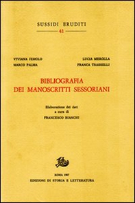 Bibliografia dei manoscritti sessoriani - Librerie.coop Bibliografia dei manoscritti sessoriani - Librerie.coop