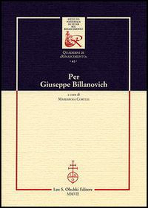 Per Giuseppe Billanovich - Librerie.coop Per Giuseppe Billanovich - Librerie.coop