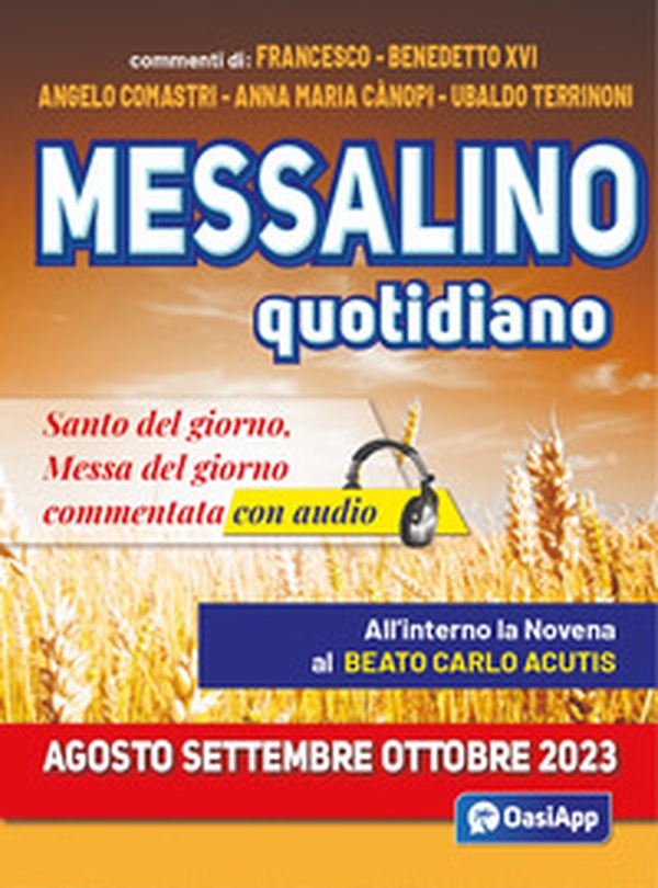 Messalino quotidiano (agosto-settembre-ottobre 2023) - Librerie.coop Messalino quotidiano (agosto-settembre-ottobre 2023) - Librerie.coop