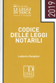 Codice delle leggi notarili pocket - Librerie.coop