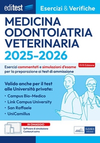 Editest Medicina, Odontoiatria, Veterinaria. Esercizi & Verifiche E&V 1 - Librerie.coop