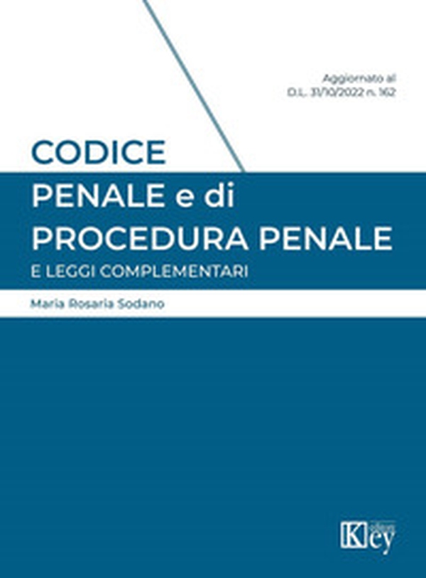 Codice penale e di procedura penale e leggi complementari - Librerie.coop Codice penale e di procedura penale e leggi complementari - Librerie.coop