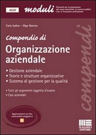 Compendio di organizzazione aziendale - Librerie.coop Compendio di organizzazione aziendale - Librerie.coop