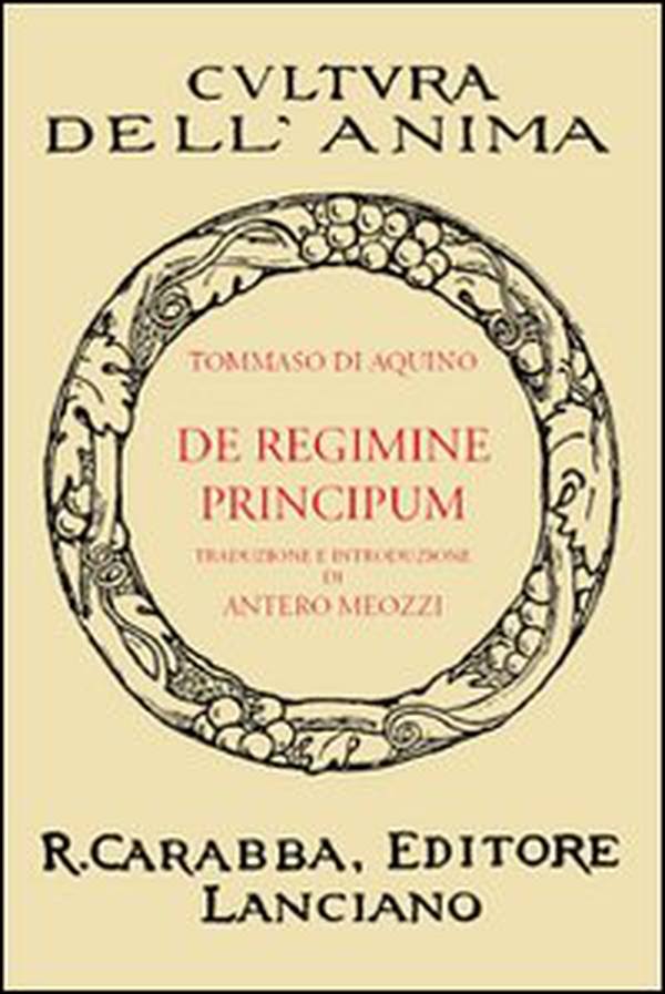 De regimine principum - Librerie.coop De regimine principum - Librerie.coop