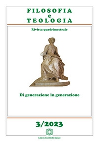 Filosofia e teologia. Rivista quadrimestrale - Vol. 3 - Librerie.coop
