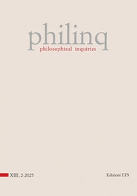 Philinq. Philosophical inquiries - Vol. 2 - Librerie.coop