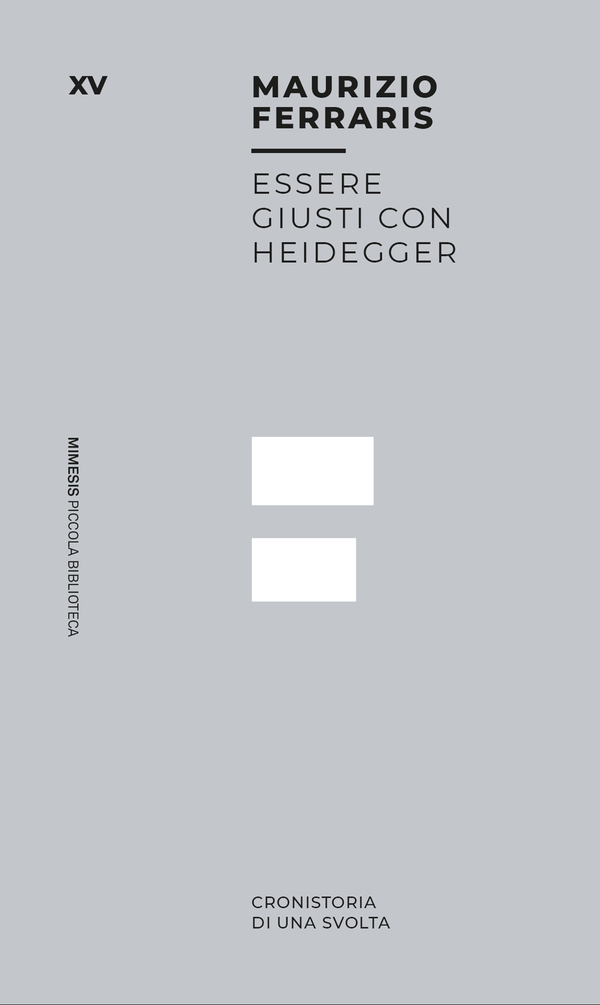 Essere giusti con Heidegger - Librerie.coop Essere giusti con Heidegger - Librerie.coop