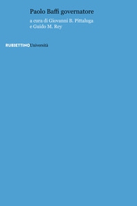 Paolo Baffi governatore - Librerie.coop