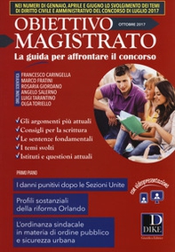 Obiettivo magistrato. La guida per affrontare il concorso - Vol. 8 - Librerie.coop