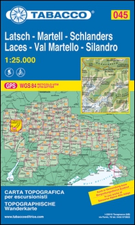 Val Martello-Silandro-Laces-Martell-Schlanders-Latsch 1:25.000 - Librerie.coop