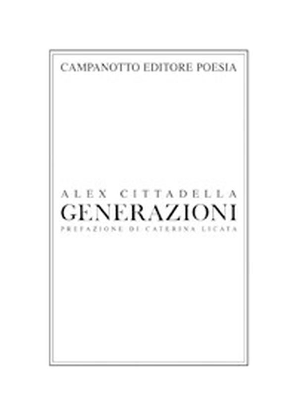 Generazioni - Librerie.coop Generazioni - Librerie.coop