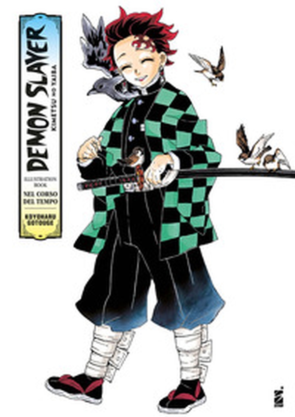 Nel corso del tempo. Demon slayer. Kimetsu no yaiba. Illustration book - Librerie.coop