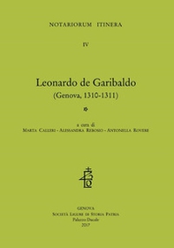 Leonardo de Garibaldo (Genova, 1310-1311) - Librerie.coop