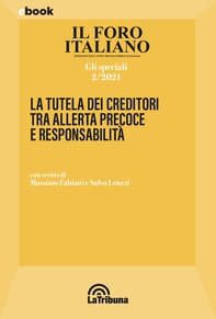 La tutela dei creditori tra allerta precoce e responsabilità - Librerie.coop