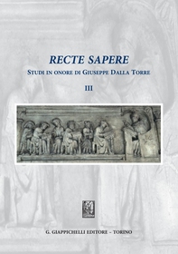 Recte sapere. Studi in onore di Giuseppe Dalla Torre - Librerie.coop