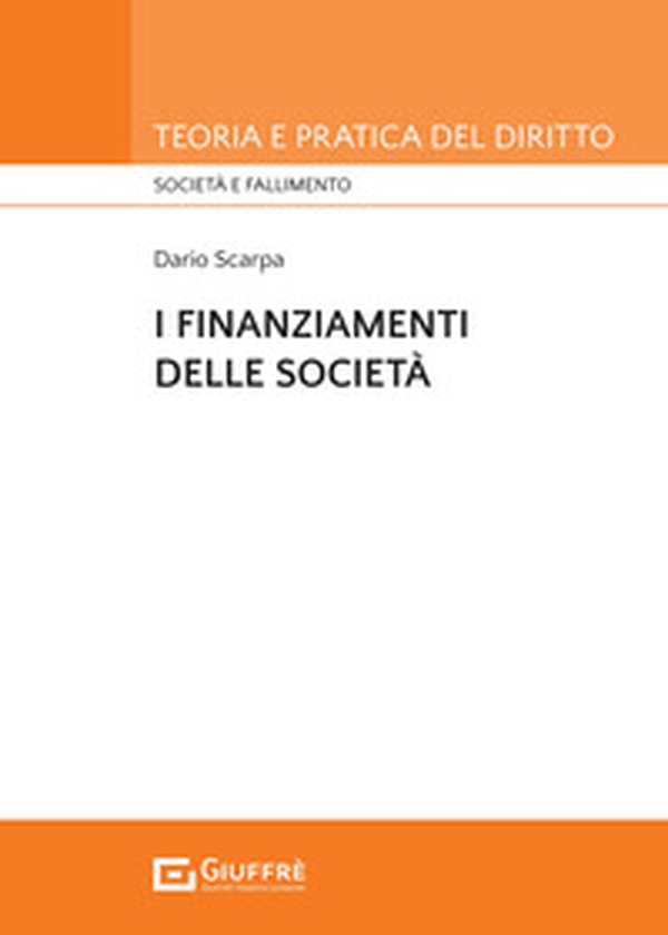 I finanziamenti di società - Librerie.coop I finanziamenti di società - Librerie.coop