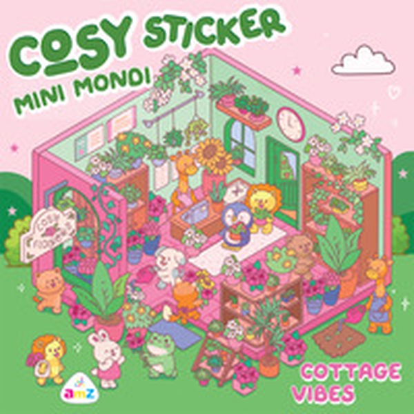 Cottage vibes. Cosy sticker mini mondi - Librerie.coop
