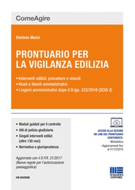 Prontuario per la vigilanza edilizia - Librerie.coop