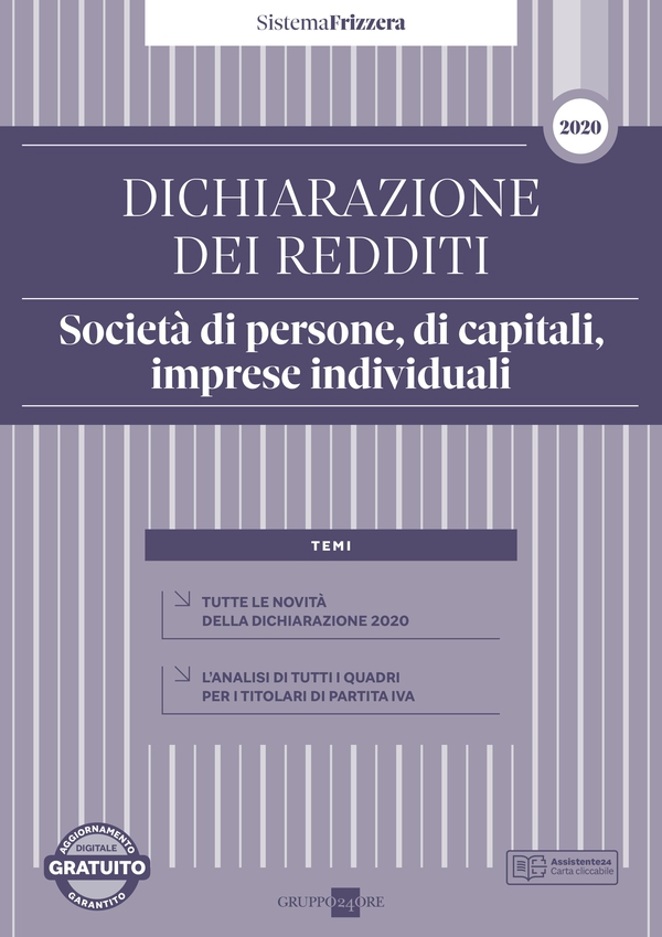 Dichiarazione dei redditi 2020 - Società di persone, di capitali, imprese individuali 2020 - Librerie.coop Dichiarazione dei redditi 2020 - Società di persone, di capitali, imprese individuali 2020 - Librerie.coop