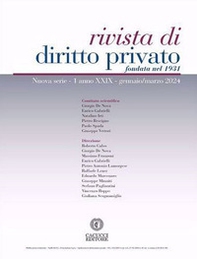 Rivista di diritto privato - Vol. 1 - Librerie.coop