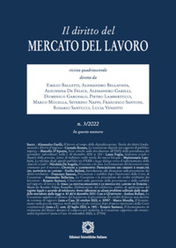 Il diritto del mercato e del lavoro - Vol. 3 - Librerie.coop Il diritto del mercato e del lavoro - Vol. 3 - Librerie.coop