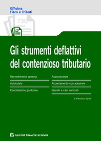Istituti deflattivi del contenzioso tributario - Librerie.coop
