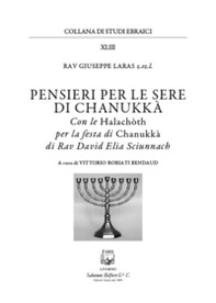 Pensieri per le sere di Chanukkà - Librerie.coop Pensieri per le sere di Chanukkà - Librerie.coop