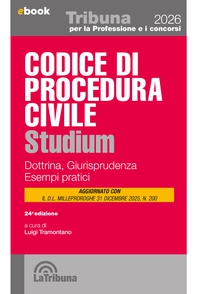 Codice di procedura civile studium - Librerie.coop