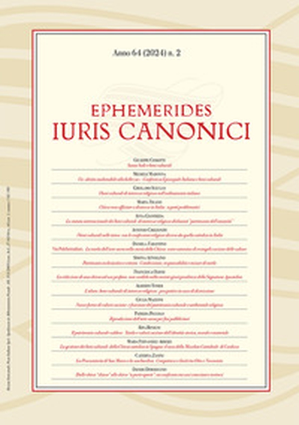 Ephemerides Iuris canonici - Vol. 2 - Librerie.coop Ephemerides Iuris canonici - Vol. 2 - Librerie.coop