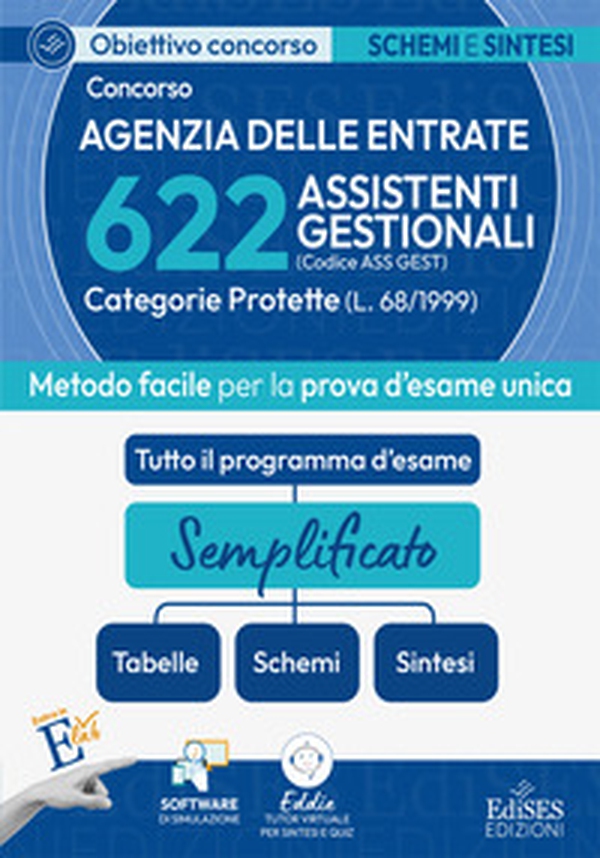 Concorso 622 assistenti gestionali agenzia delle entrate. Categorie protette - Librerie.coop
