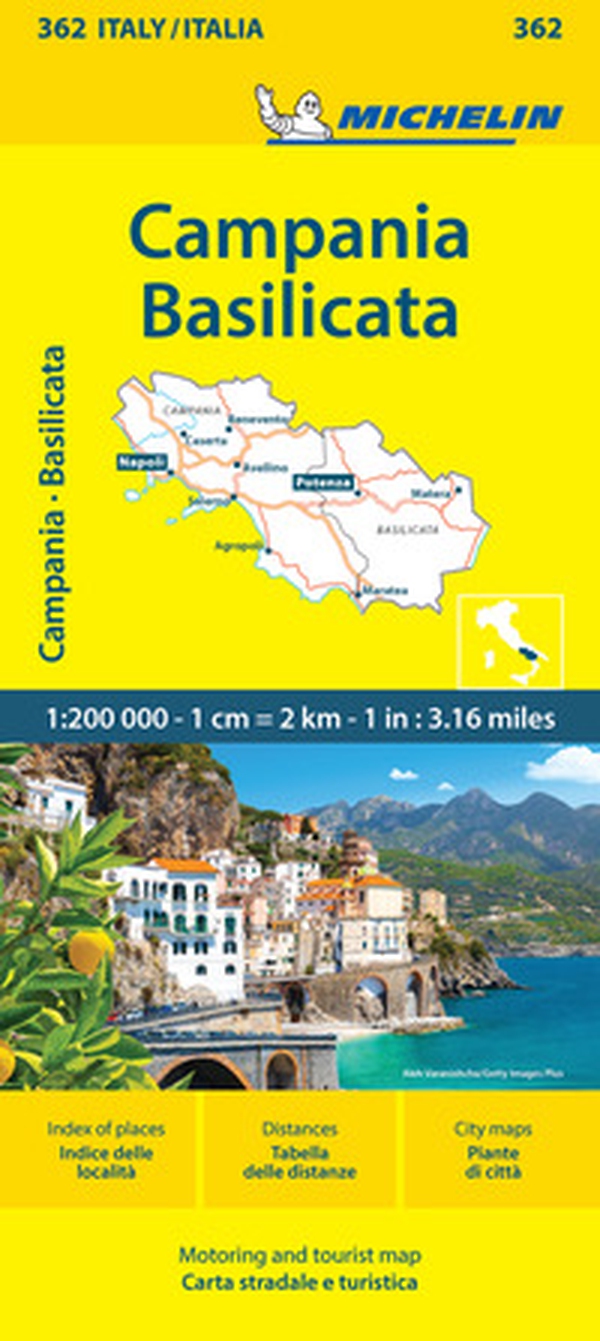 Campania e Basilicata 1:200.000 - Librerie.coop Campania e Basilicata 1:200.000 - Librerie.coop