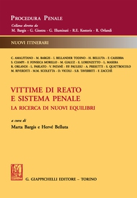 Vittime di reato e sistema penale - Librerie.coop Vittime di reato e sistema penale - Librerie.coop