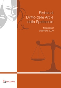 Rivista di diritto delle arti e dello spettacolo - Librerie.coop