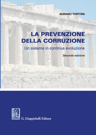 La prevenzione della corruzione - e-Book - Librerie.coop