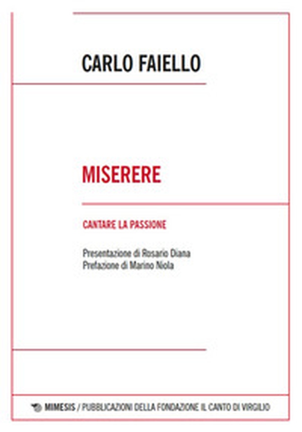 Miserere. Cantare la passione - Librerie.coop