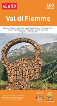 Val di Fiemme 1:25.000 - Librerie.coop