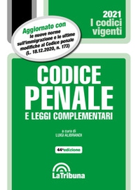 Codice penale e leggi complementari 2021 - Librerie.coop