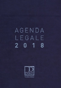 Agenda legale d'udienza 2018. Ediz. blu. Ediz. minore - Librerie.coop