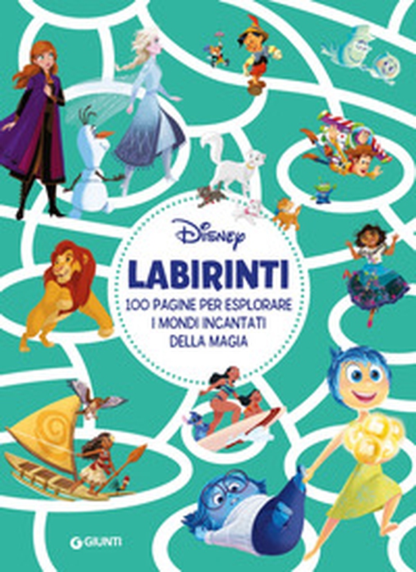 Labirinti Disney. 100 pagine per esplorare i mondi incantati della magia - Librerie.coop Labirinti Disney. 100 pagine per esplorare i mondi incantati della magia - Librerie.coop