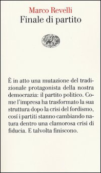 Finale di partito - Librerie.coop Finale di partito - Librerie.coop