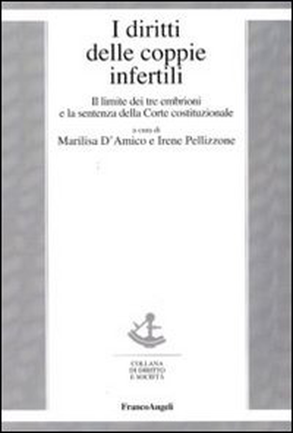 I diritti delle coppie infertili. Il limite dei tre embrioni e la sentenza della Corte costituzionale - Librerie.coop I diritti delle coppie infertili. Il limite dei tre embrioni e la sentenza della Corte costituzionale - Librerie.coop