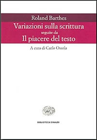 Variazioni sulla scrittura-Il piacere del testo - Librerie.coop